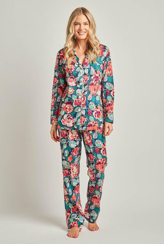 women's luxury cotton pajamas